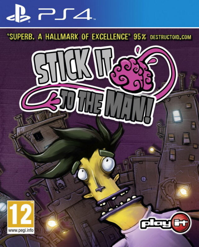 PS4 STICK IT TO THE MAN - USADO